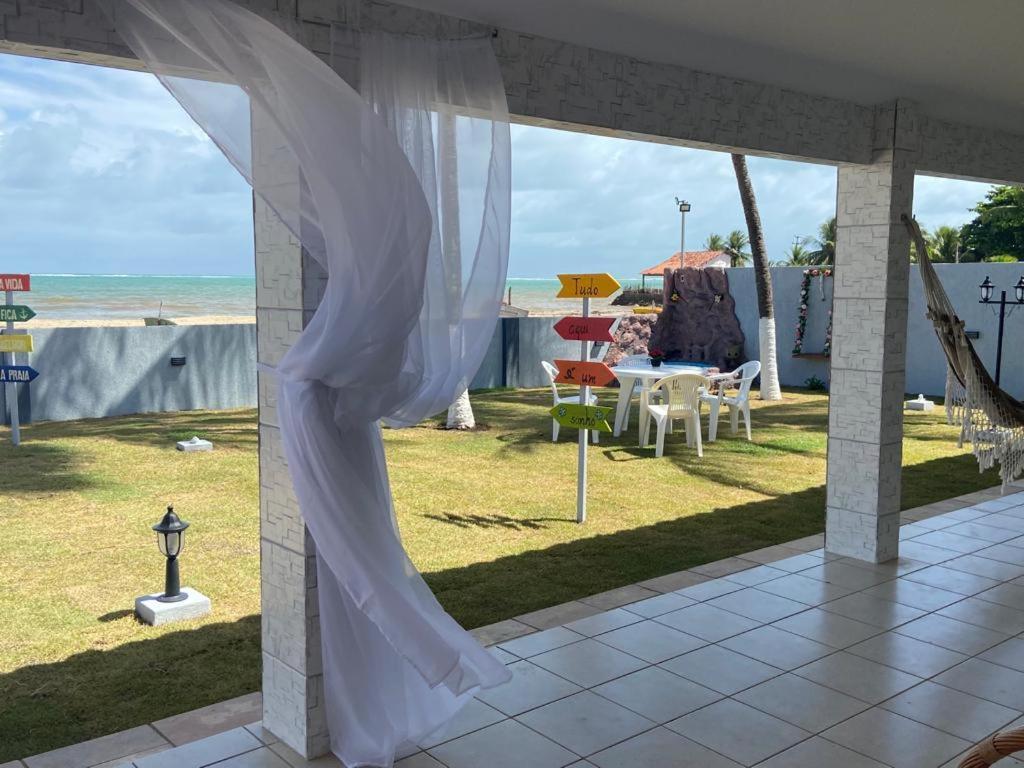 فيلا Casa Pe Na Areia São José da Coroa Grande المظهر الخارجي الصورة