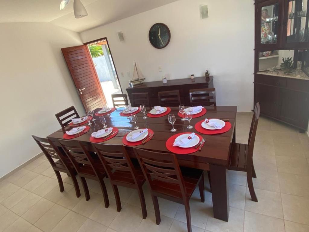 فيلا Casa Pe Na Areia São José da Coroa Grande المظهر الخارجي الصورة